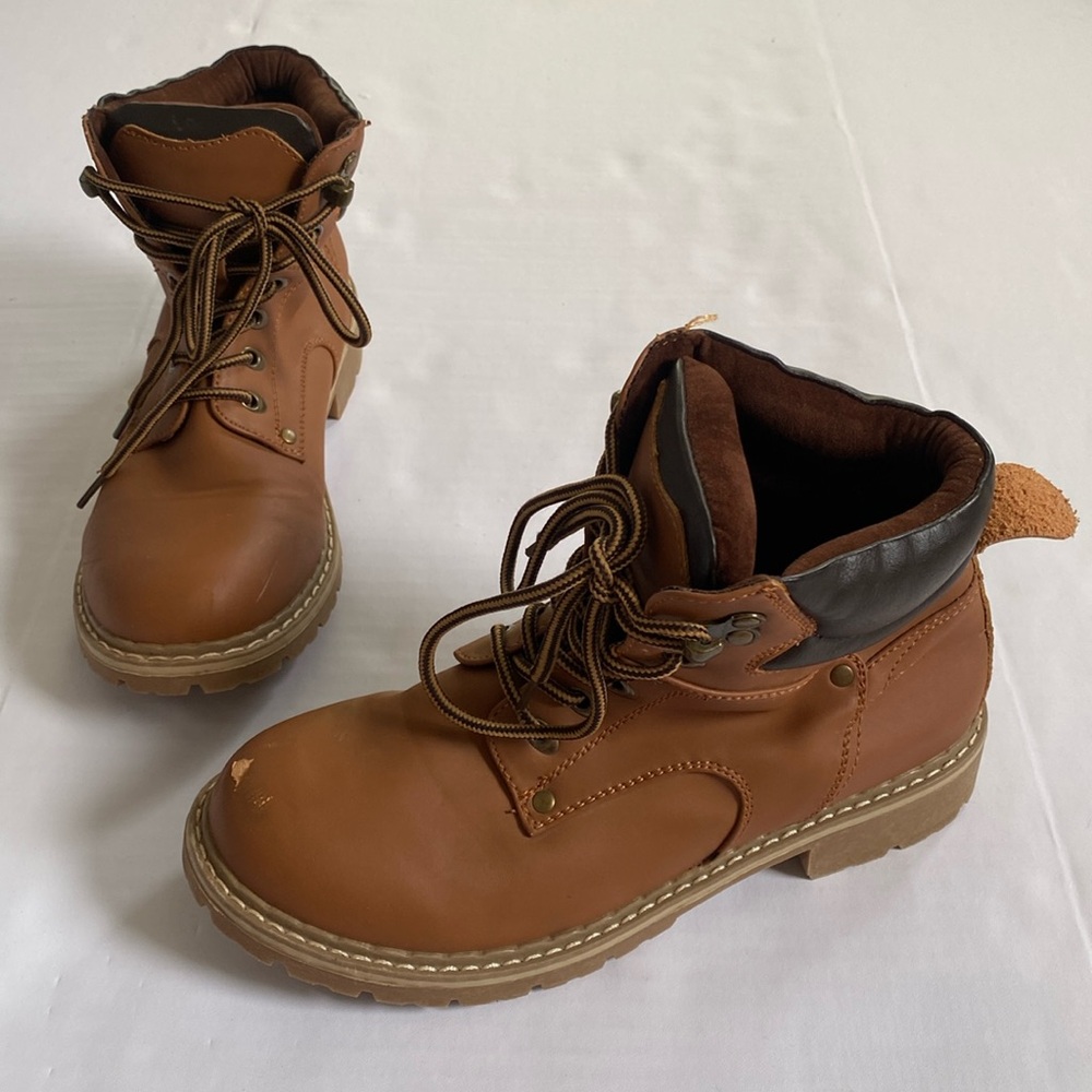 Forever Tan Hiking Boots